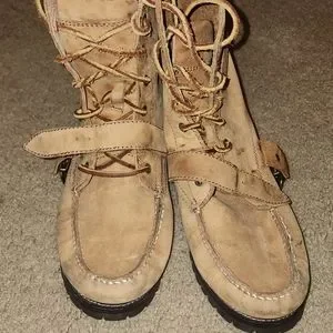 Slightly worn Tan Polo Boots (9.5) Polo Ralph Lauren | Shoes | Slightly Worn Tan Polo Boots 95  main image 2